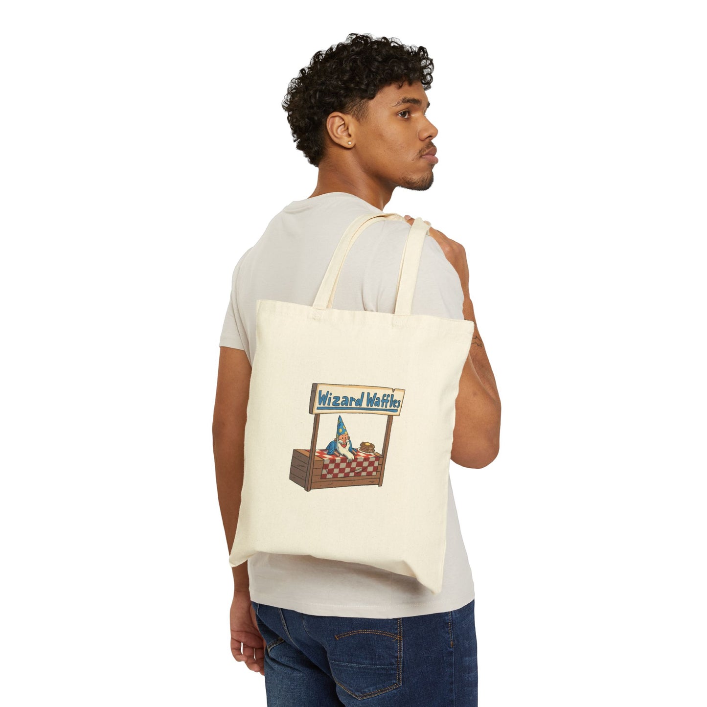 Waffle Wizard Tote Bag