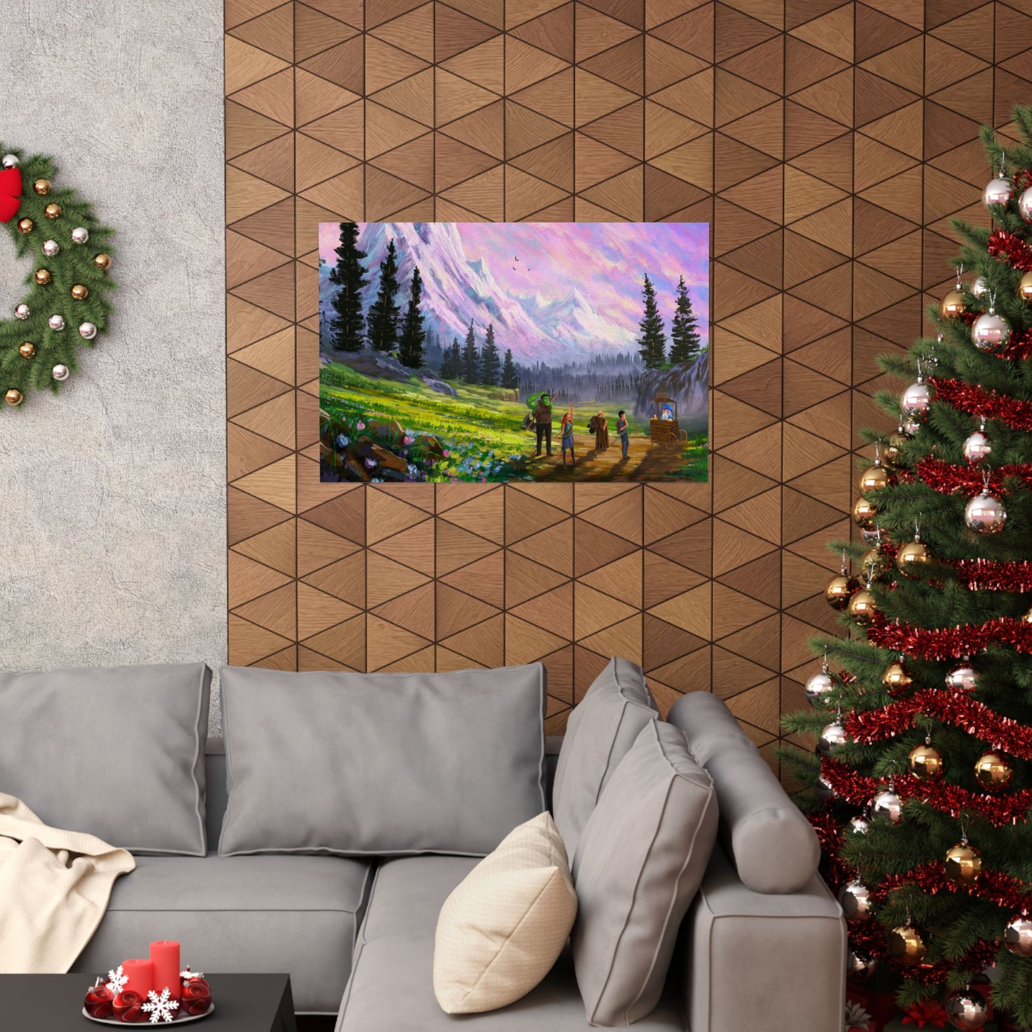 Meet the Waffle Wizard Art Print