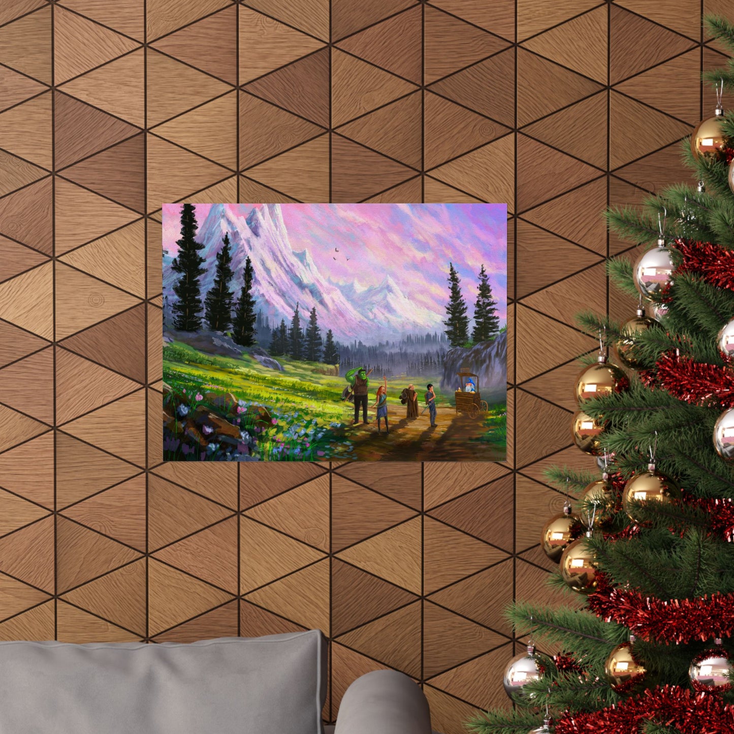 Meet the Waffle Wizard Art Print
